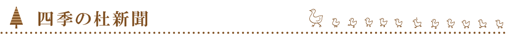 四季の杜 新聞